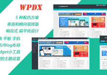 电脑端WPDX3.6博客WordPress主题模板